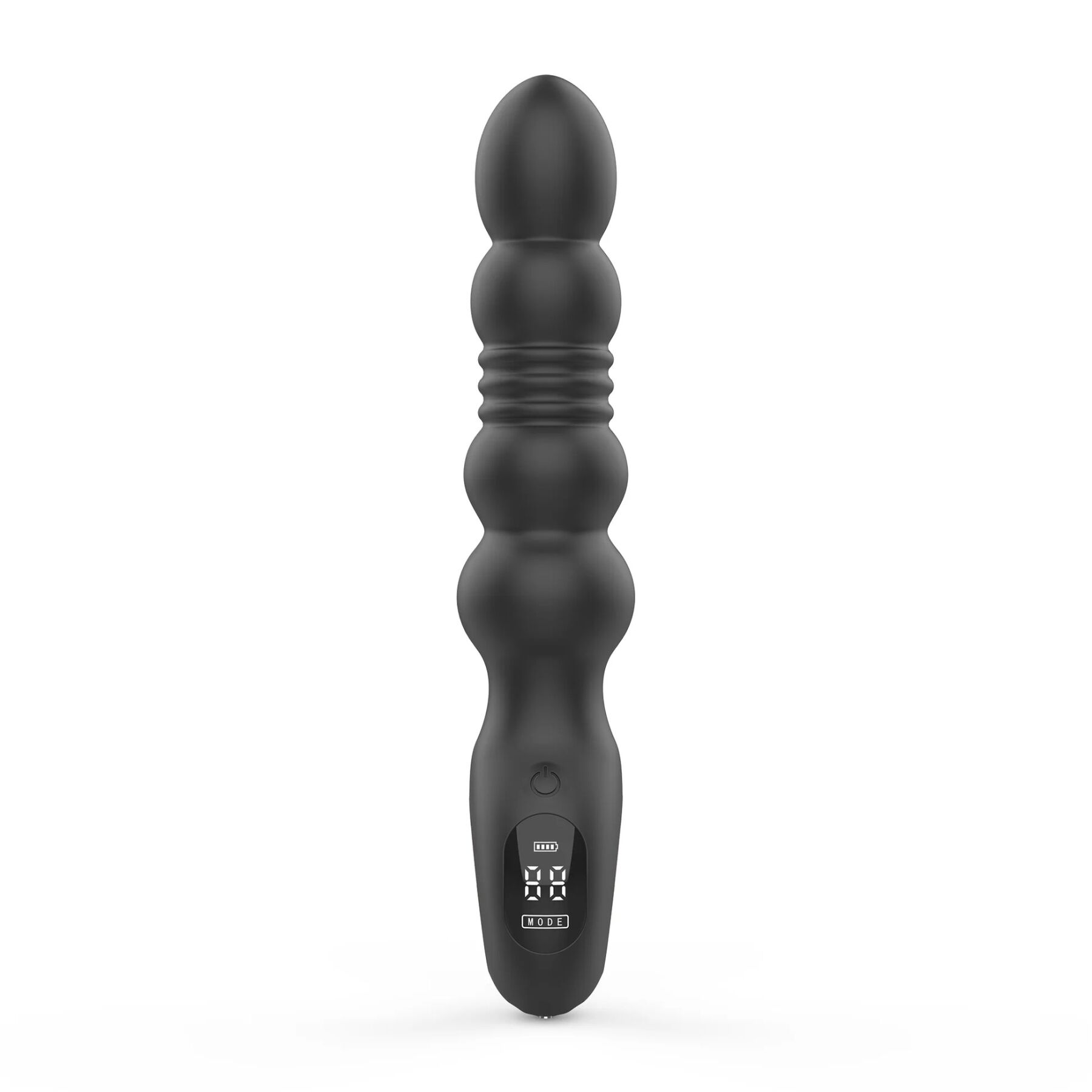 Анальний вібратор з пульсацією Loviss Thor Thrusting Anal Plug, 2 мотори - Зображення 2