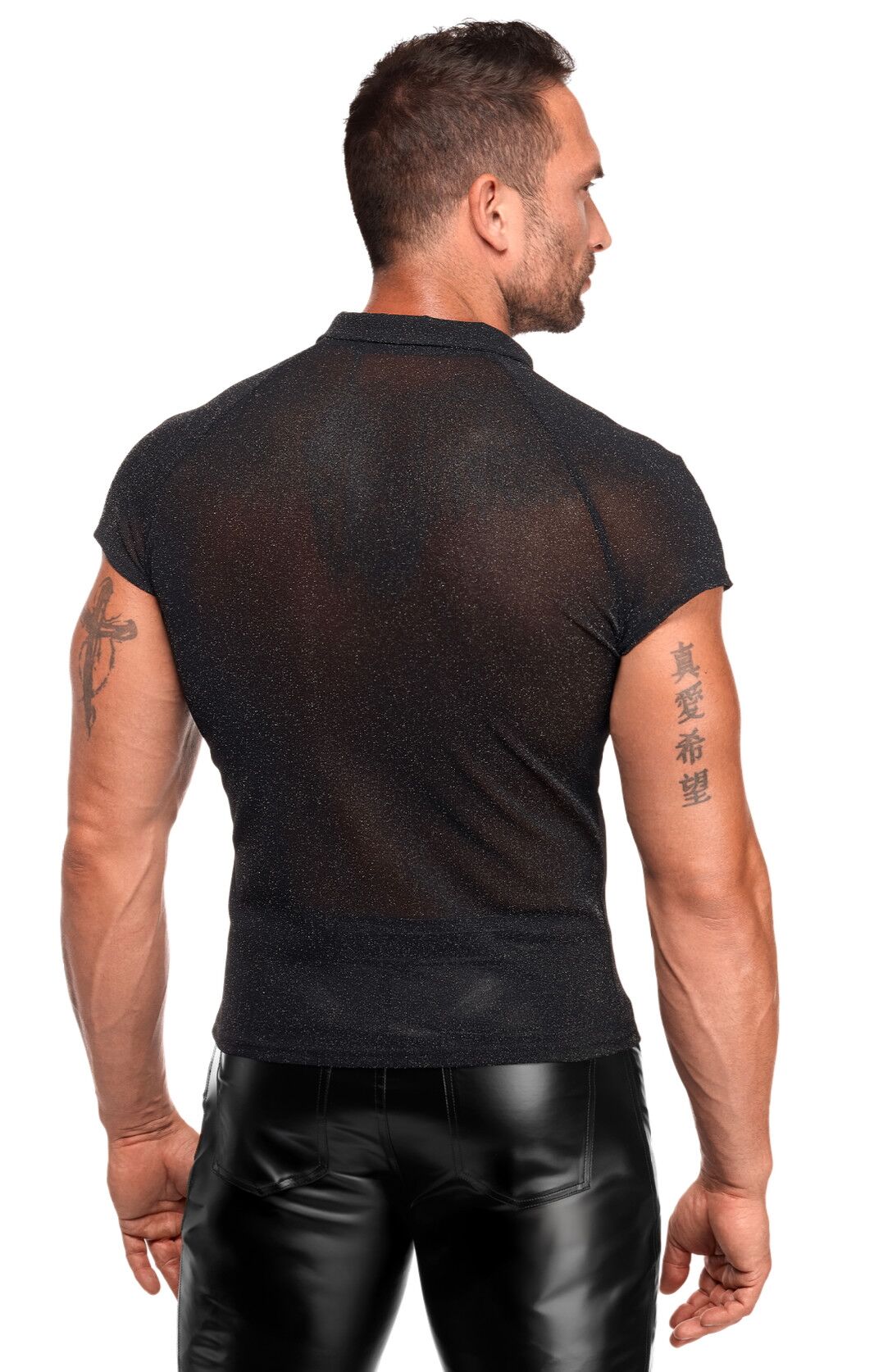 Чоловіче поло Noir Handmade H082 Onyx veil polo M - Зображення 3