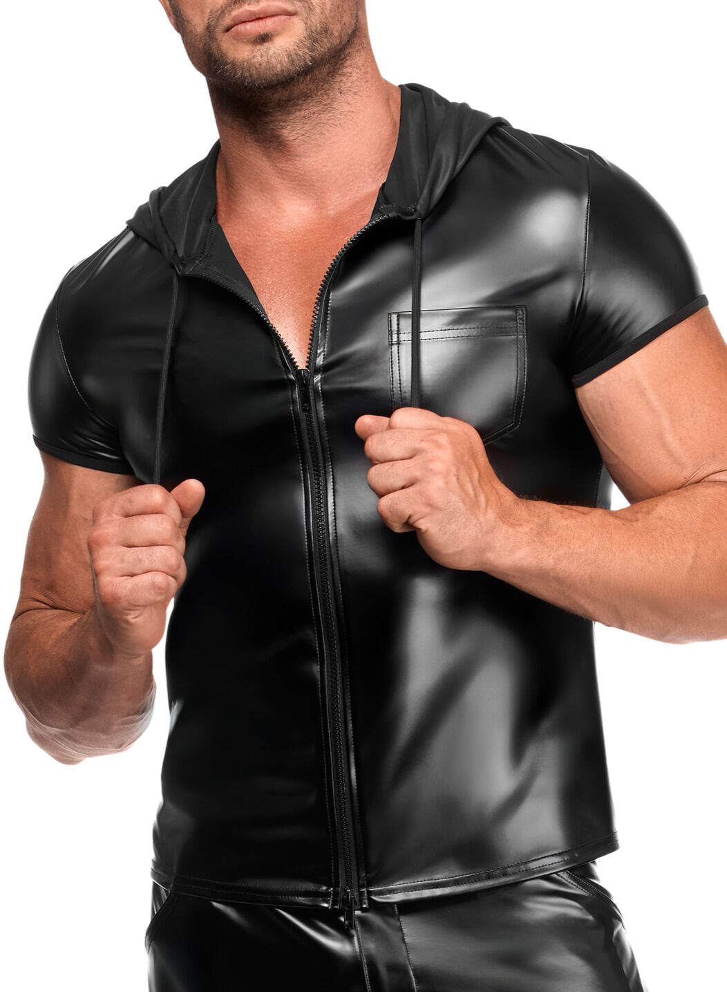 Чоловіча футболка з капюшоном Noir Handmade H085 Vexen hooded T-shirt L - Зображення 4