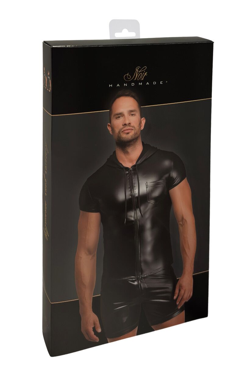 Чоловіча футболка з капюшоном Noir Handmade H085 Vexen hooded T-shirt XL - Зображення 9