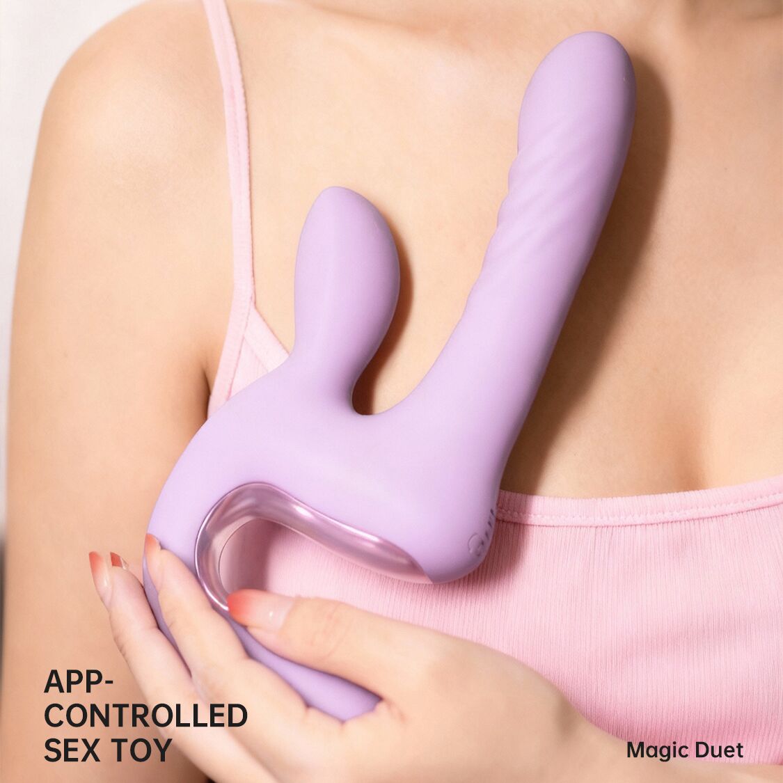Смарт-пульсатор Magic Motion Magic Duet Purple, 10 режимів пульсацій, 10 режимів вибрації - Зображення 19