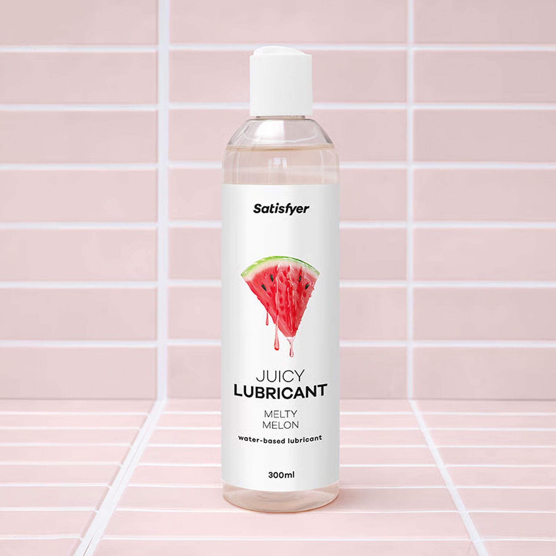 Лубрикант на водній основі Satisfyer Juicy Lubricant Melty Melon 300 мл (м'яте паковання!!!) - Зображення 9
