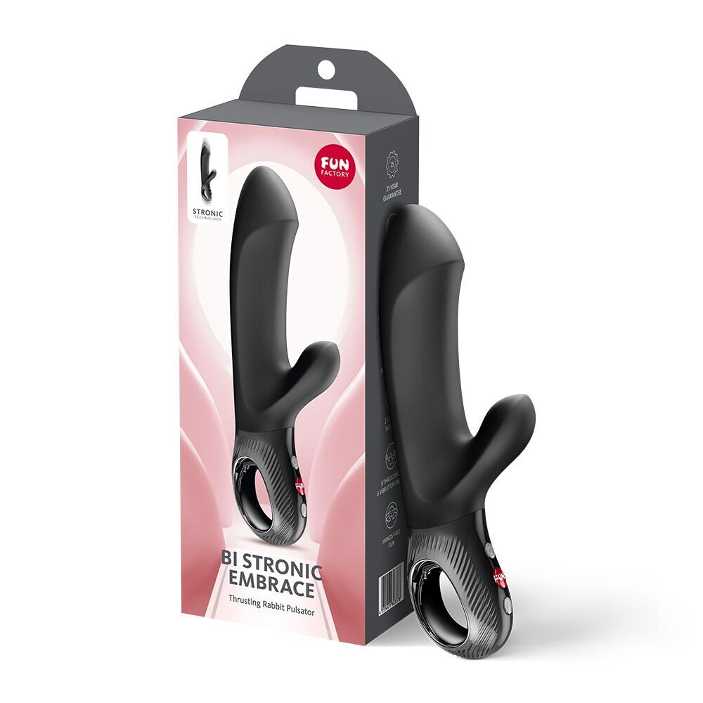 Пульсатор Fun Factory Bi Stronic Embrace Black (м'яте паковання!!!) - Зображення 10