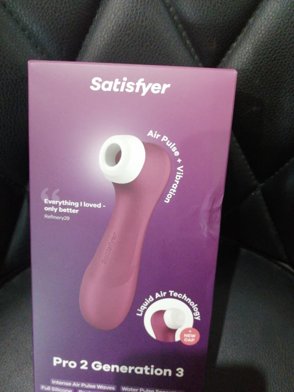 Вакуумний кліторальний стимулятор Satisfyer Pro 2 Generation 3 with Liquid Air (м'яте паковання!!!) - Зображення 2