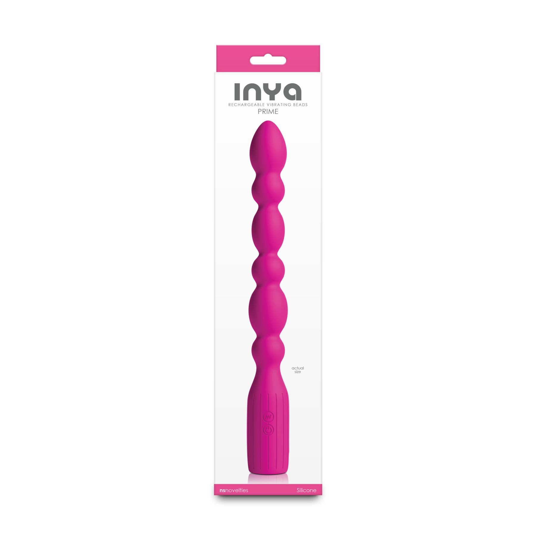 Вібратор NS Novelties INYA - Prime - Pink - Зображення 3