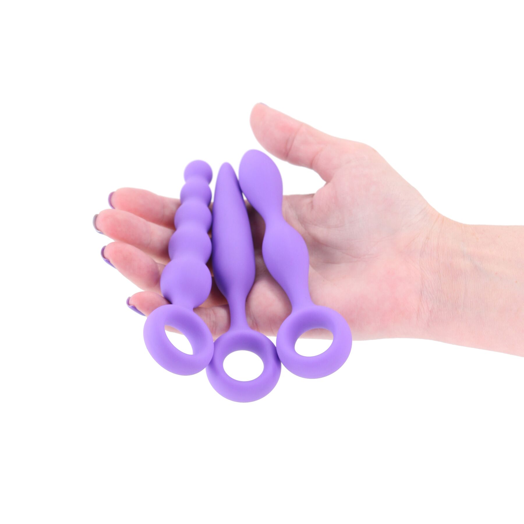 Набір анальних іграшок NS Novelties INYA - Trio Kit - Purple - Зображення 2