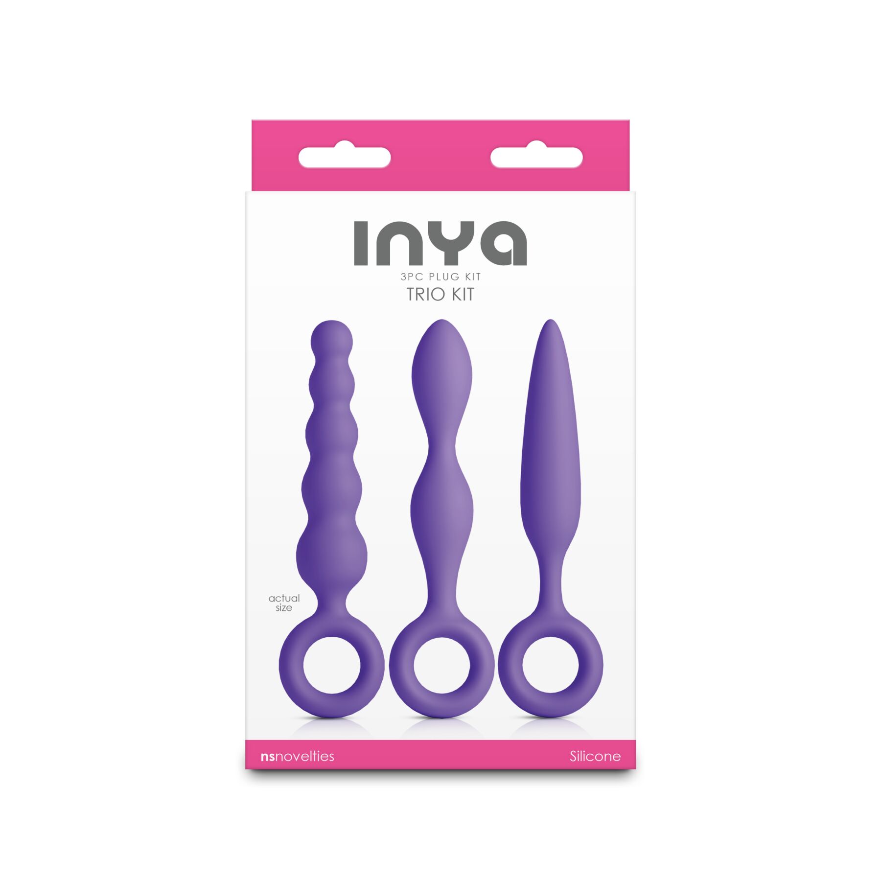 Набір анальних іграшок NS Novelties INYA - Trio Kit - Purple - Зображення 3
