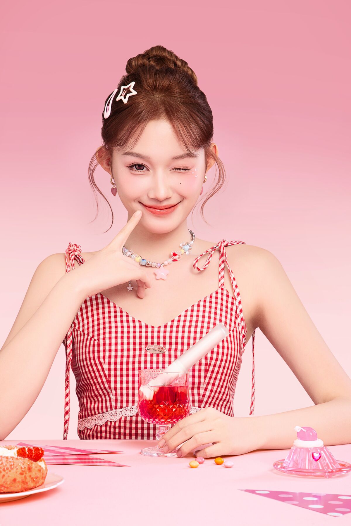 Ліпстик-вібратор KISSTOY Pop Cherry, 7 режимів, 2 мотори, гнучкий, підігрівання - Зображення 11