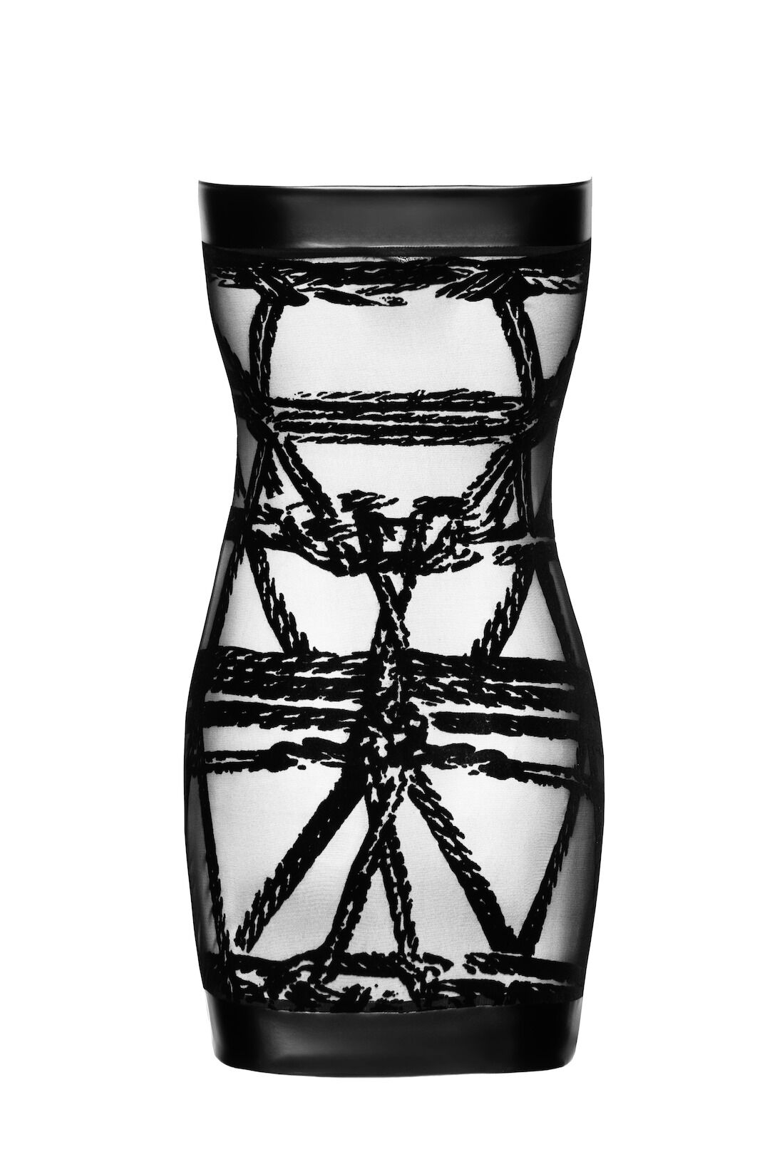 Сукня Noir Handmade F359 Bondesque Off-shoulder mini dress L - Зображення 6