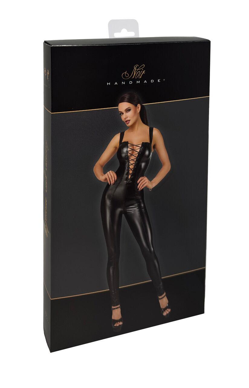 Комбінезон Noir Handmade F362 Vixen Lace-Up Bodysuit S - Зображення 8