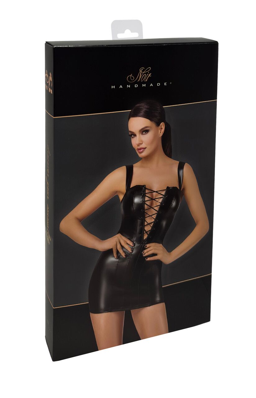 Сукня Noir Handmade F363 Vixen Lace-Up Mini Dress L - Зображення 9