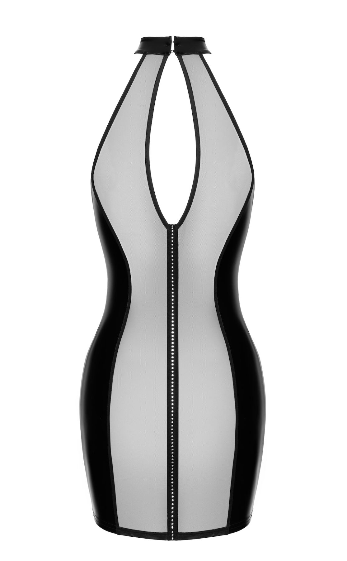 Сукня Noir Handmade F370 Luxuria Crystal Sheer Mini Dress L - Зображення 7