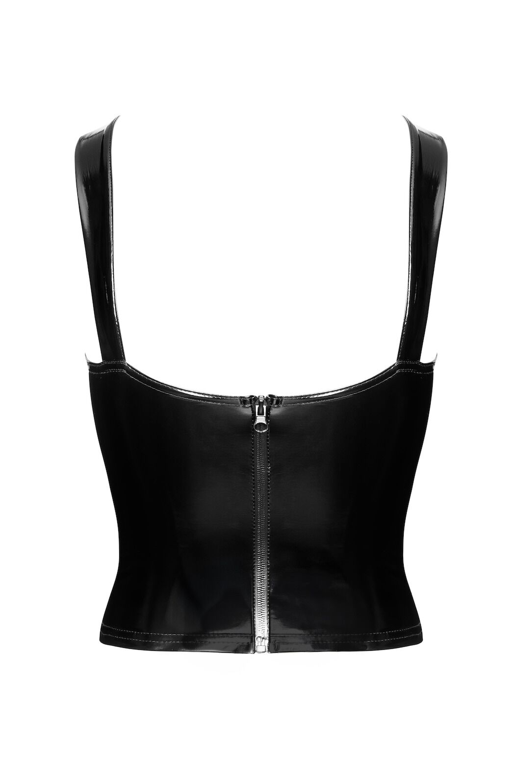 Корсет Noir Handmade F379 Dominae Frontbind PVC Corset Top L - Зображення 7