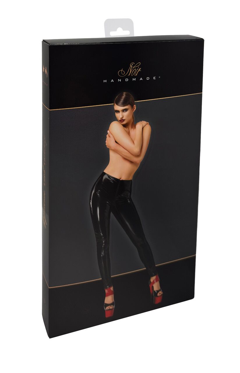 Легінси Noir Handmade F380 Dominae Skinslave PVC Leggins XXL - Зображення 9