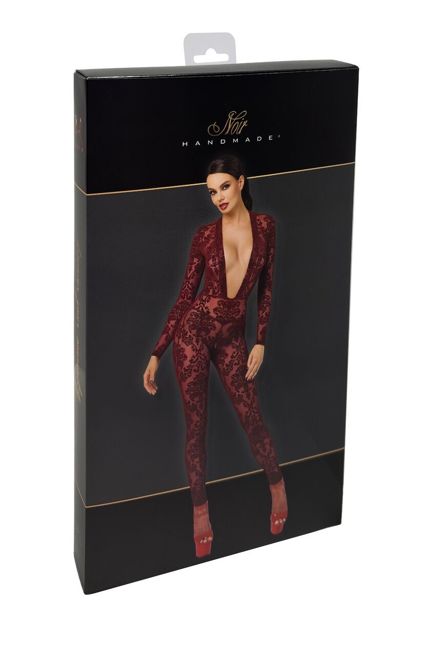 Бодістокінг Noir Handmade F382 Kink Royal Catsuit XS - Зображення 8