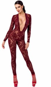 Бодістокінг Noir Handmade F382 Kink Royal Catsuit L