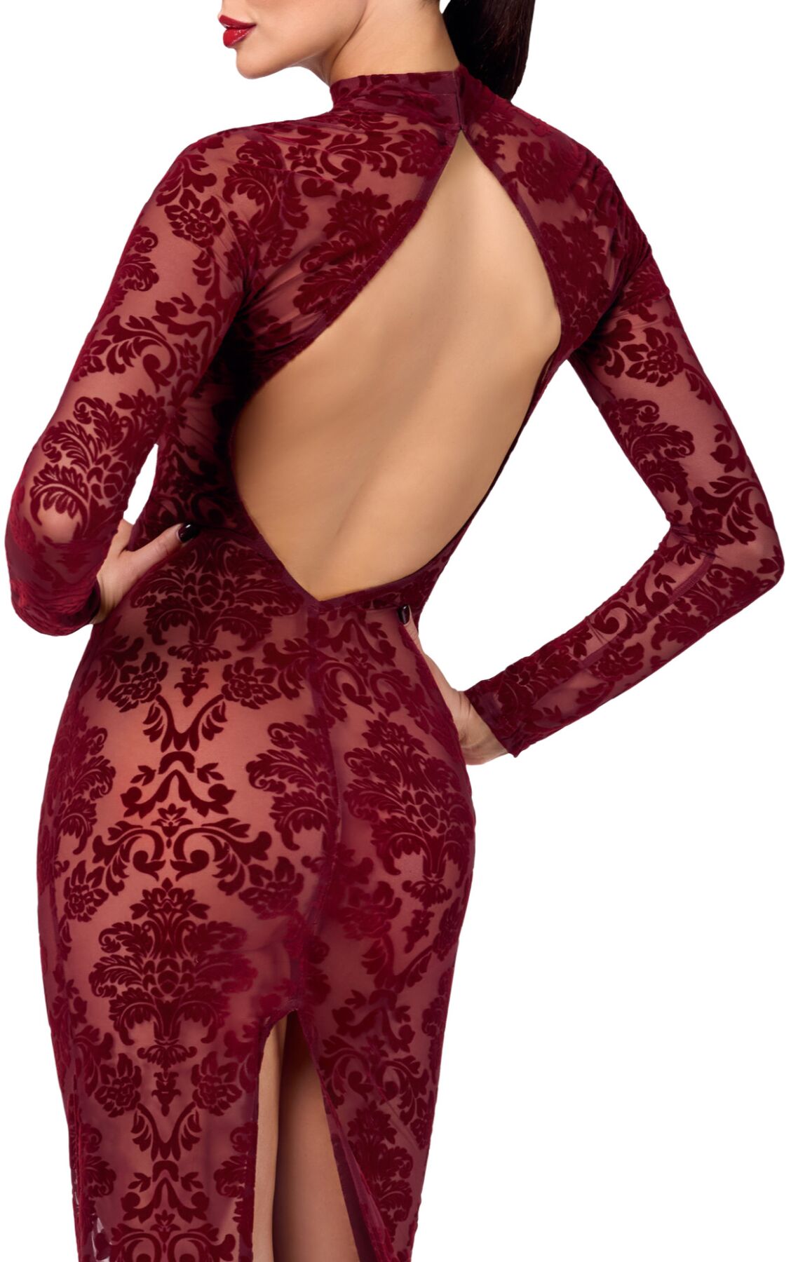Сукня Noir Handmade F383 Kink Royal gown/long dress S - Зображення 5