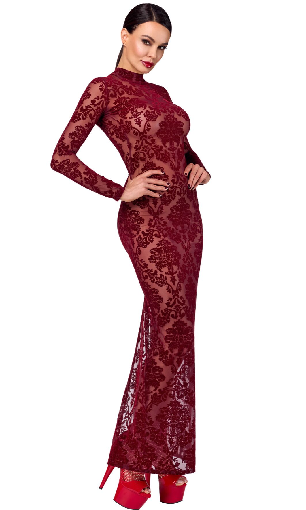 Сукня Noir Handmade F383 Kink Royal gown/long dress S - Зображення 3