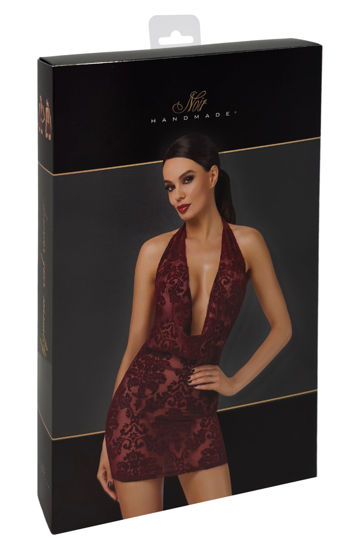 Сукня Noir Handmade F385 Kink Royal cascade mini dress XL - Зображення 10