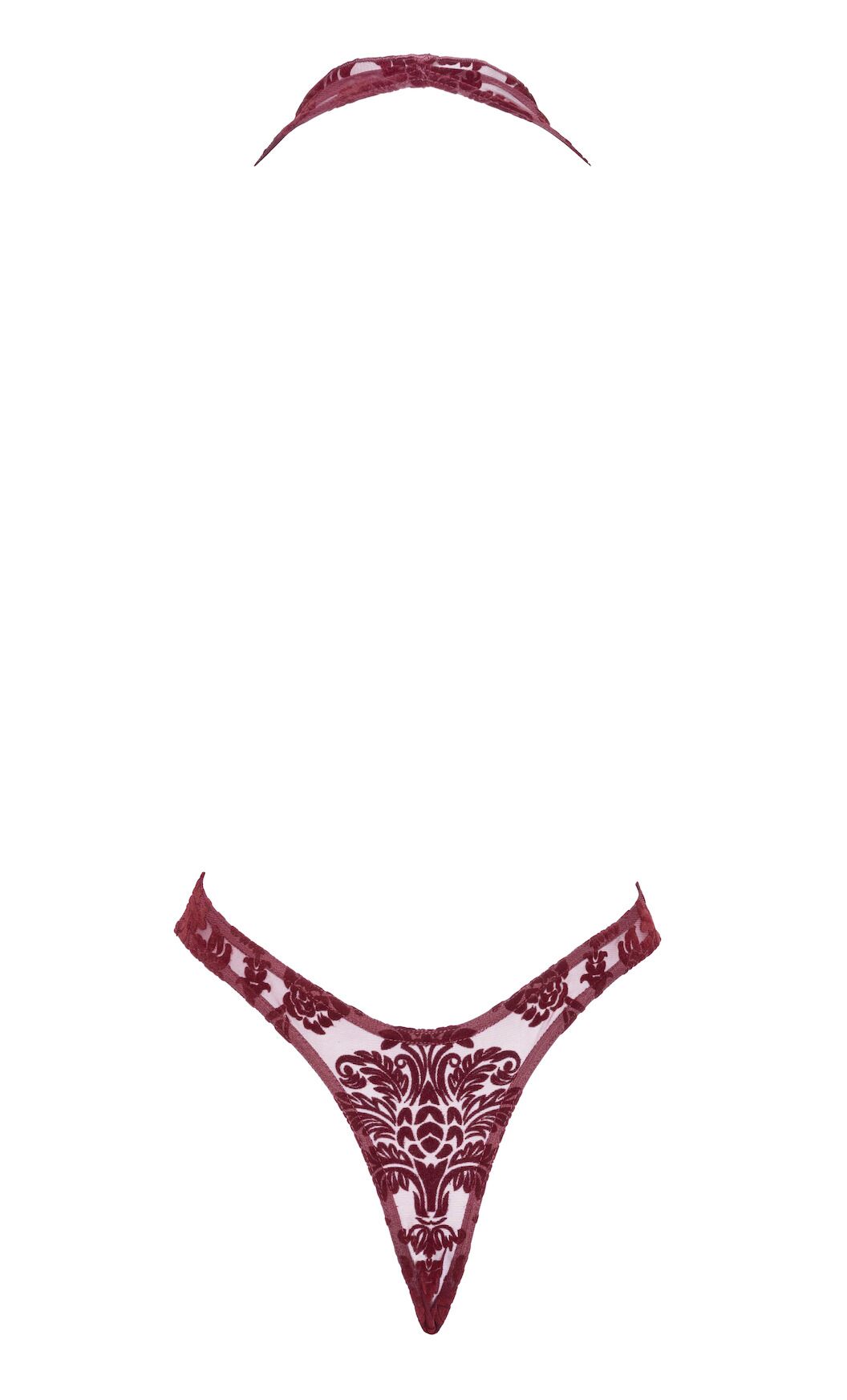 Боді Noir Handmade F386 Kink Royal cascade bodysuit S - Зображення 8