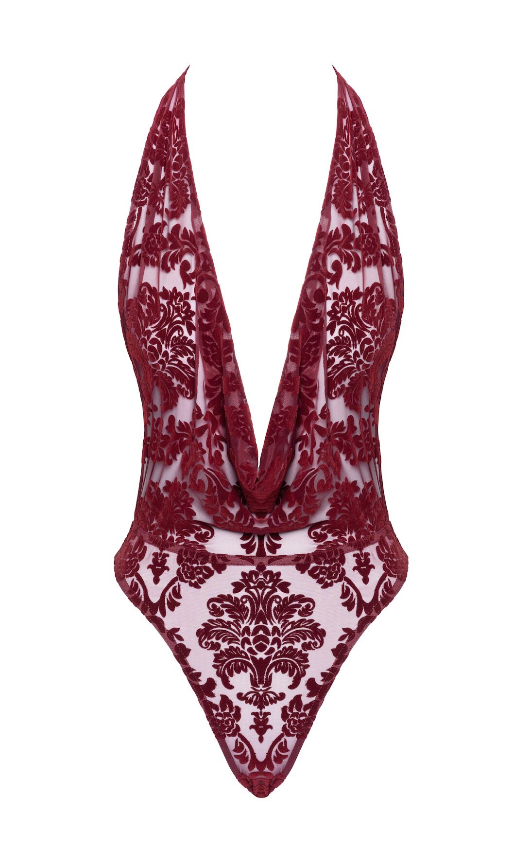 Боді Noir Handmade F386 Kink Royal cascade bodysuit L - Зображення 7