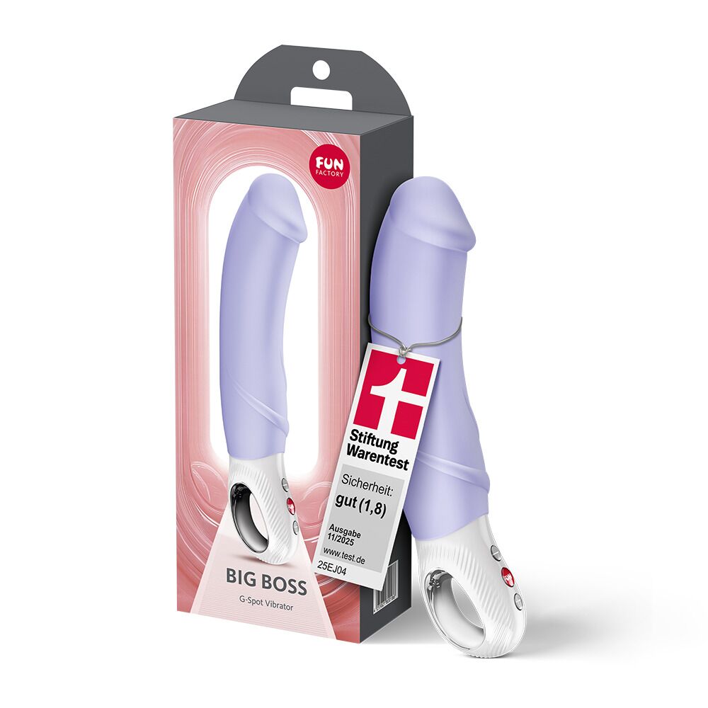 Вібратор для точки G Fun Factory BIG BOSS Purple, дуже потужний, 23,5 см - Зображення 9