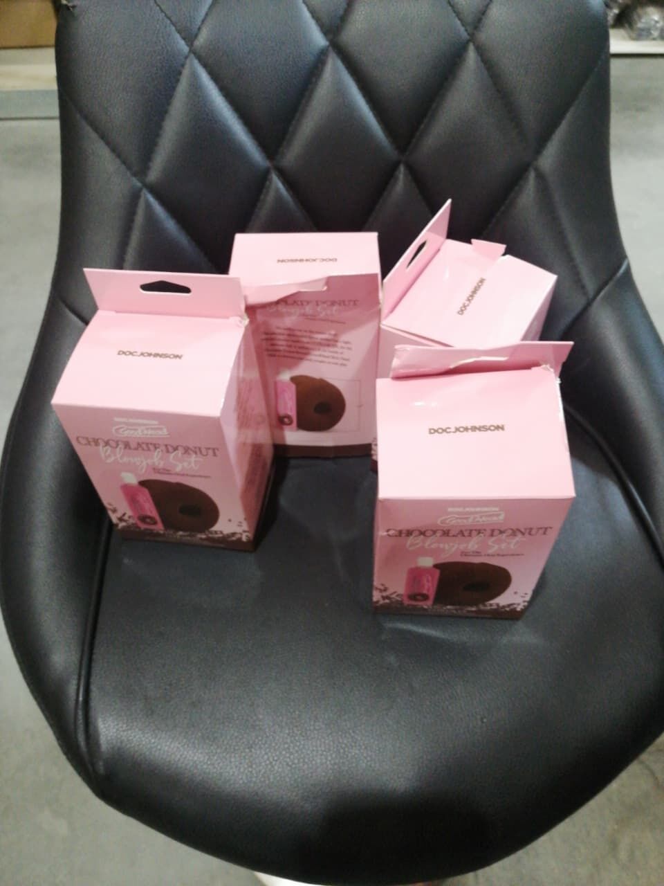 Набір для мінету Doc Johnson GoodHead Chocolate Donut Blowjob Set (м'яте паковання!!!) - Зображення 2