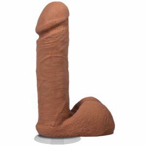 Фалоімітатор Doc Johnson The Realistic Cock ULTRASKYN - 6 Inch with Balls Caramel