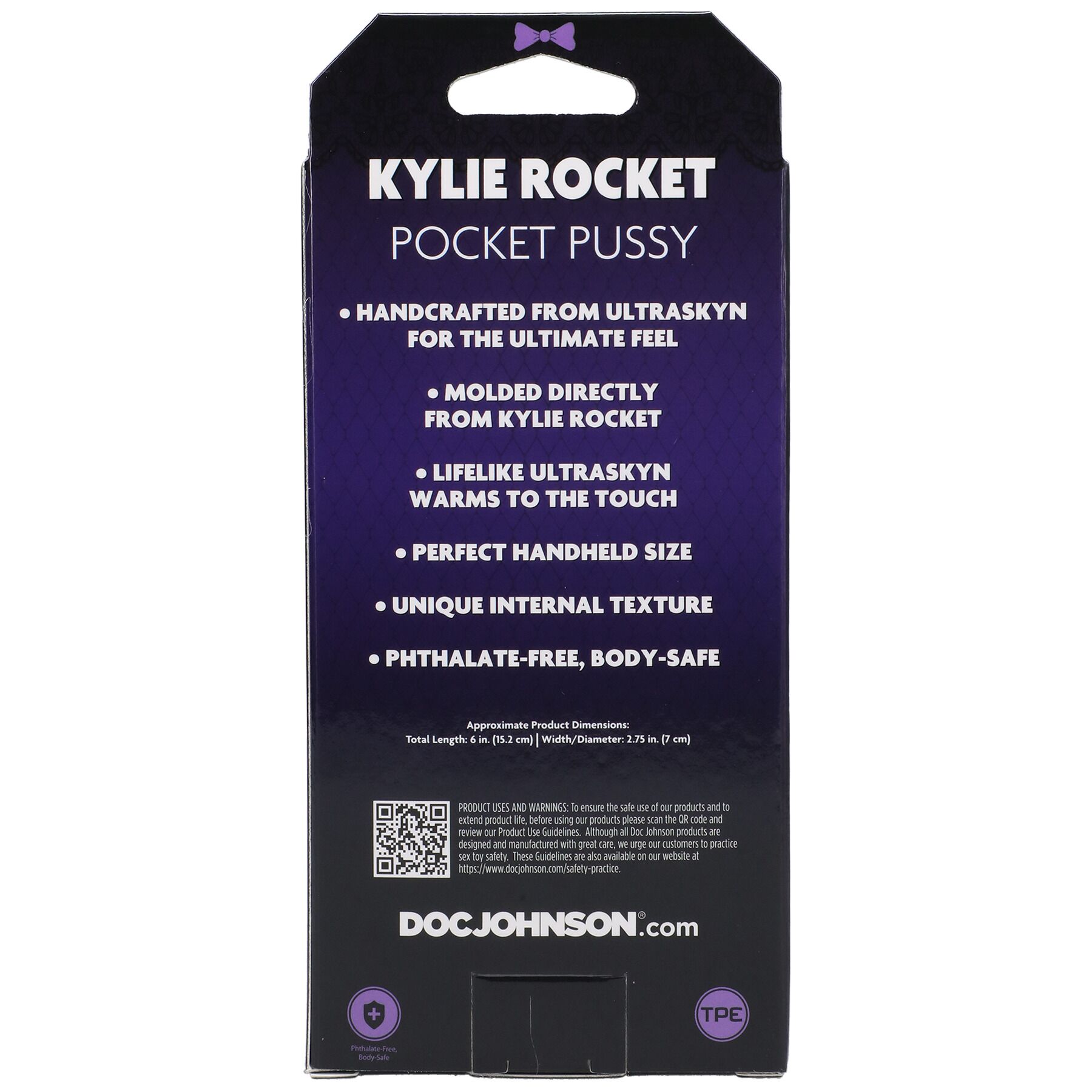 Мастурбатор Doc Johnson Kylie Rocket - Зображення 7