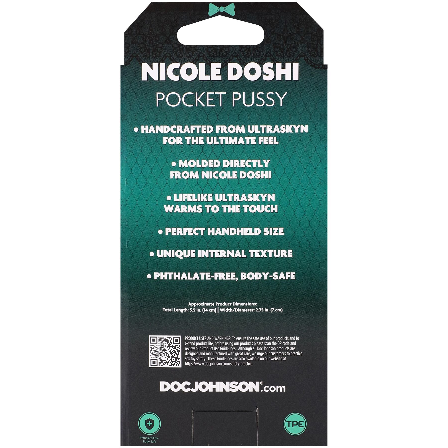 Мастурбатор Doc Johnson Nicole Doshi - Зображення 7