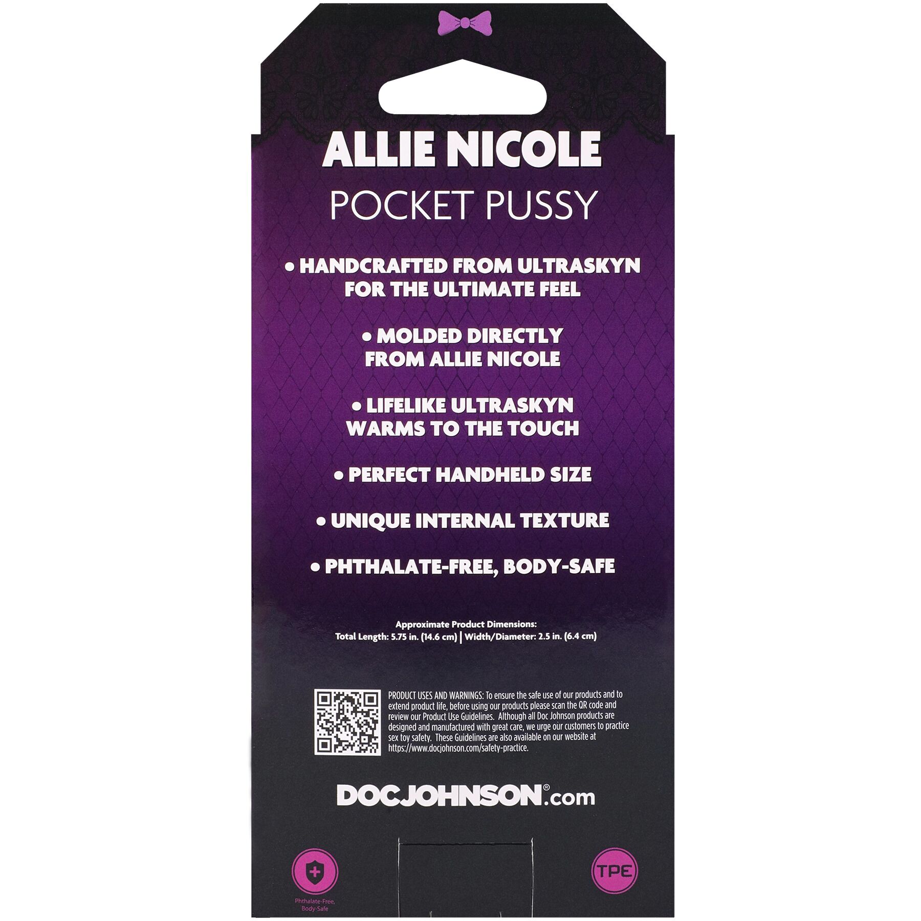 Мастурбатор Doc Johnson Allie Nicole - Зображення 7