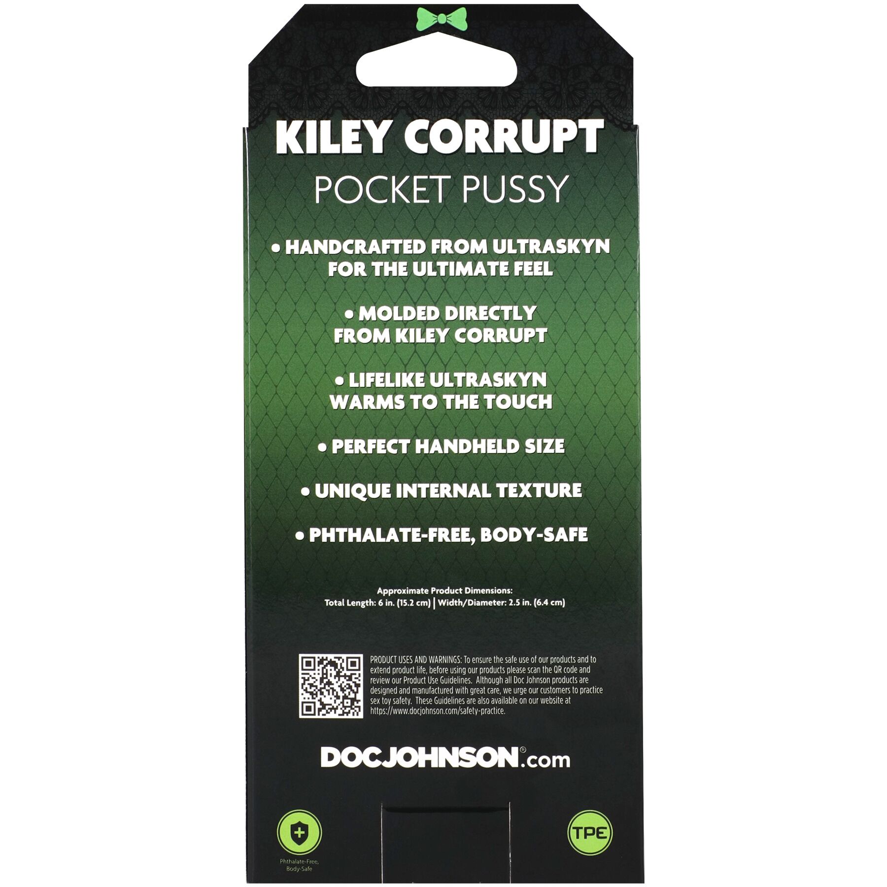Мастурбатор Doc Johnson Kiley Corrupt - Зображення 7
