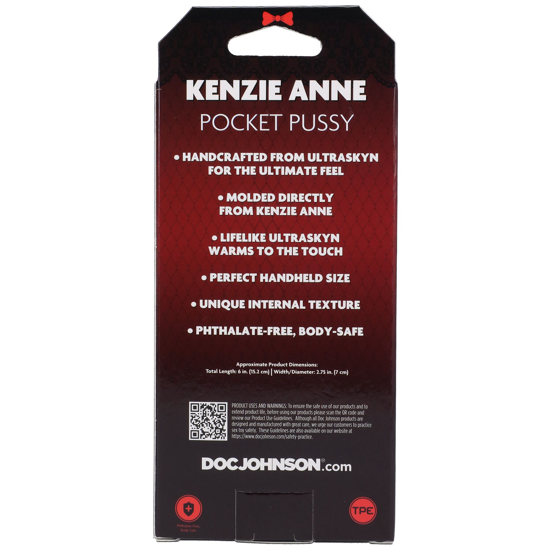 Мастурбатор Doc Johnson Kenzie Anne - Зображення 7