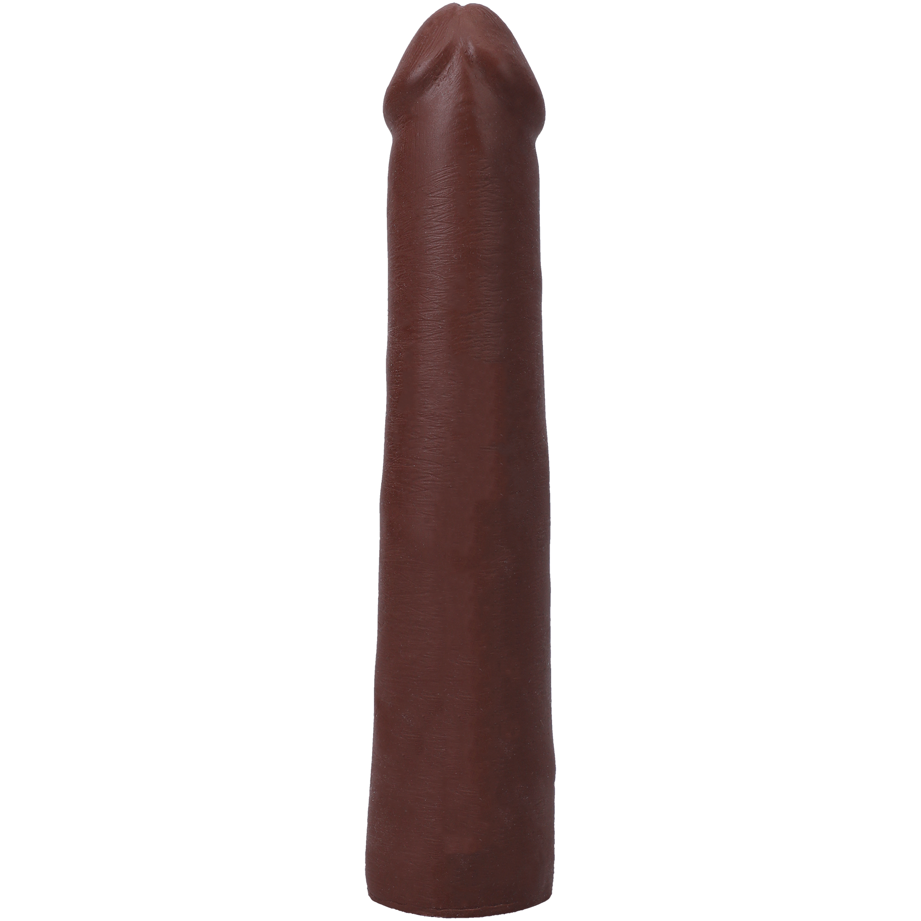 Фалоімітатор Doc Johnson The Realistic Cock ULTRASKYN - 9 Inch Chocolate - Зображення 4