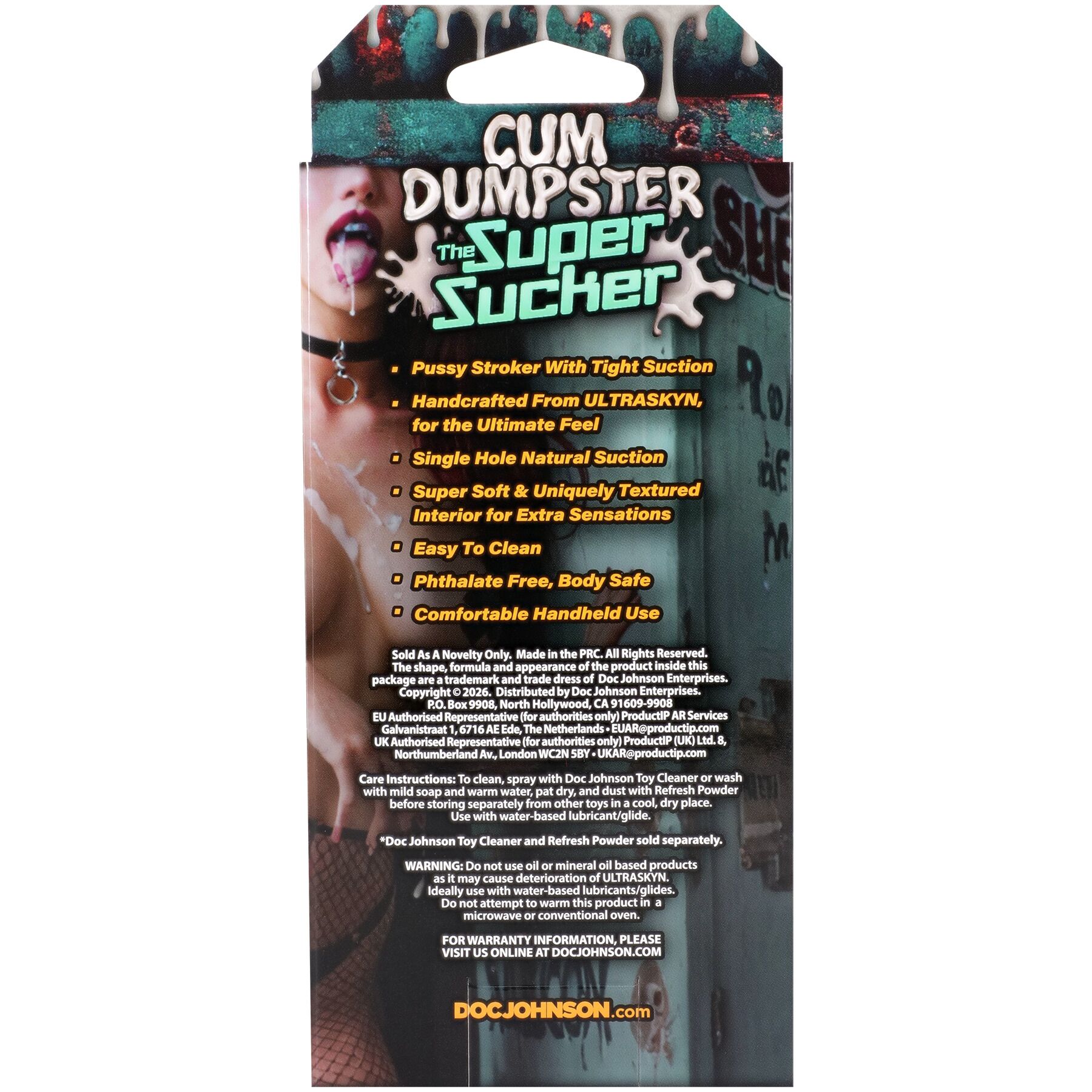 Мастурбатор Doc Johnson The Super Sucker Cum Dumpster - Зображення 7