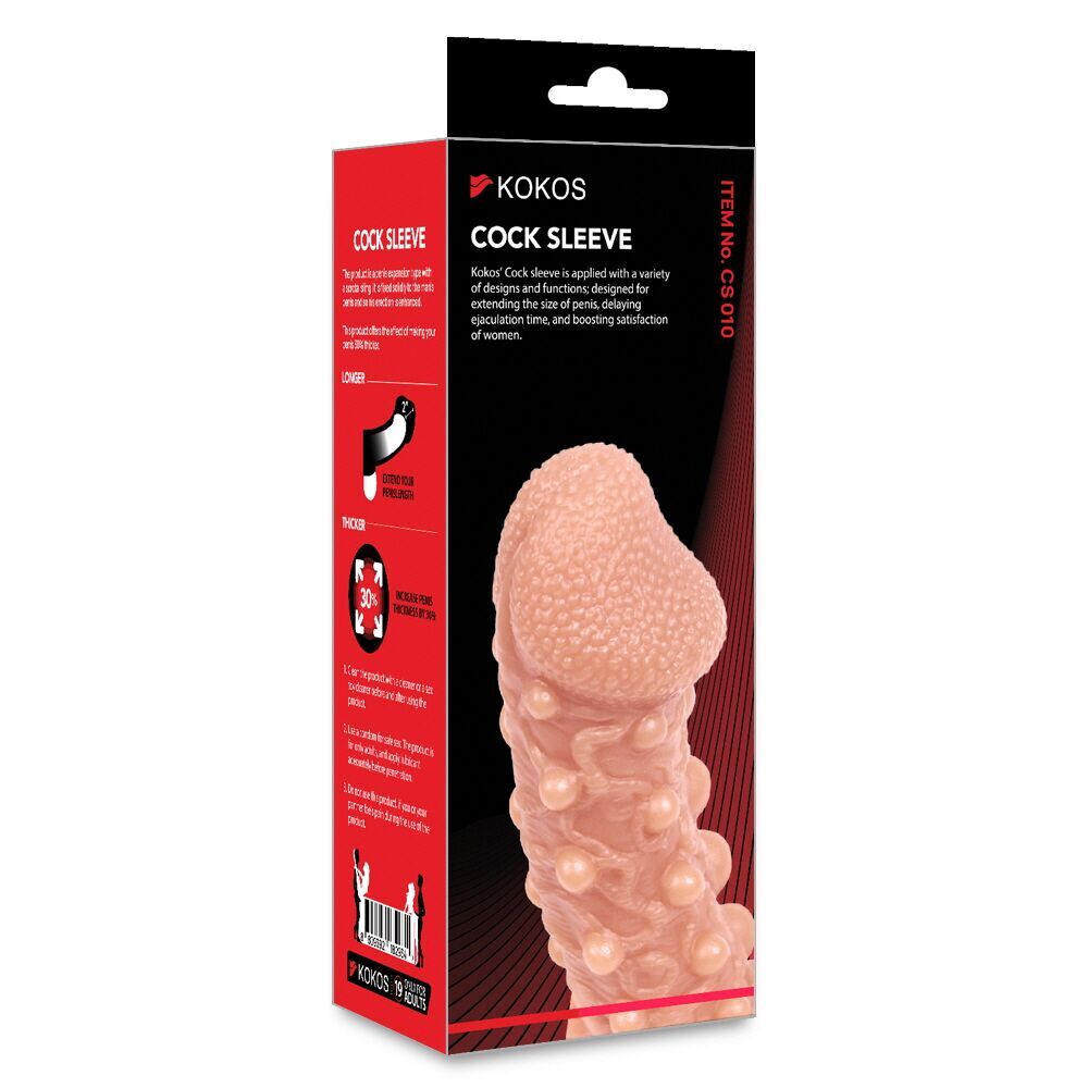 Насадка на член Kokos Cock Sleeve CS 010 S - Зображення 4