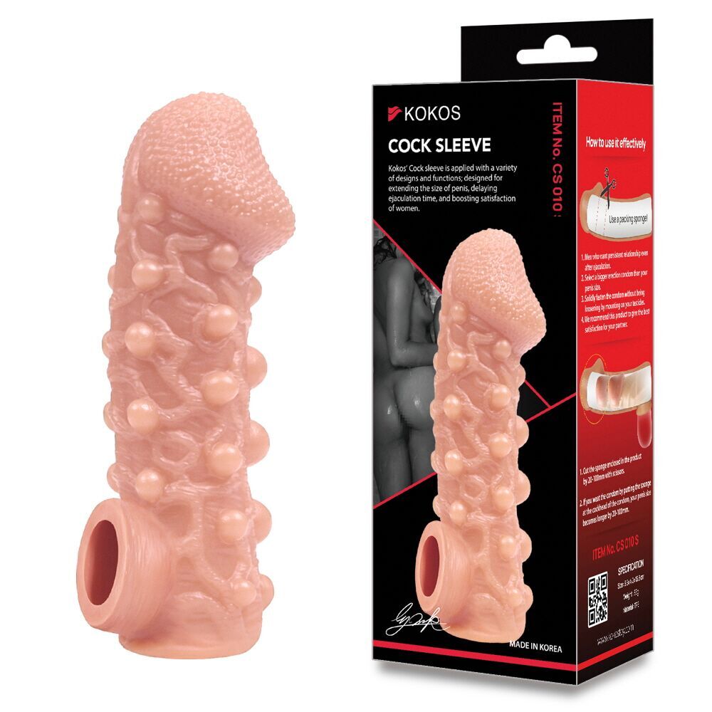 Насадка на член Kokos Cock Sleeve CS 010 S - Зображення 2