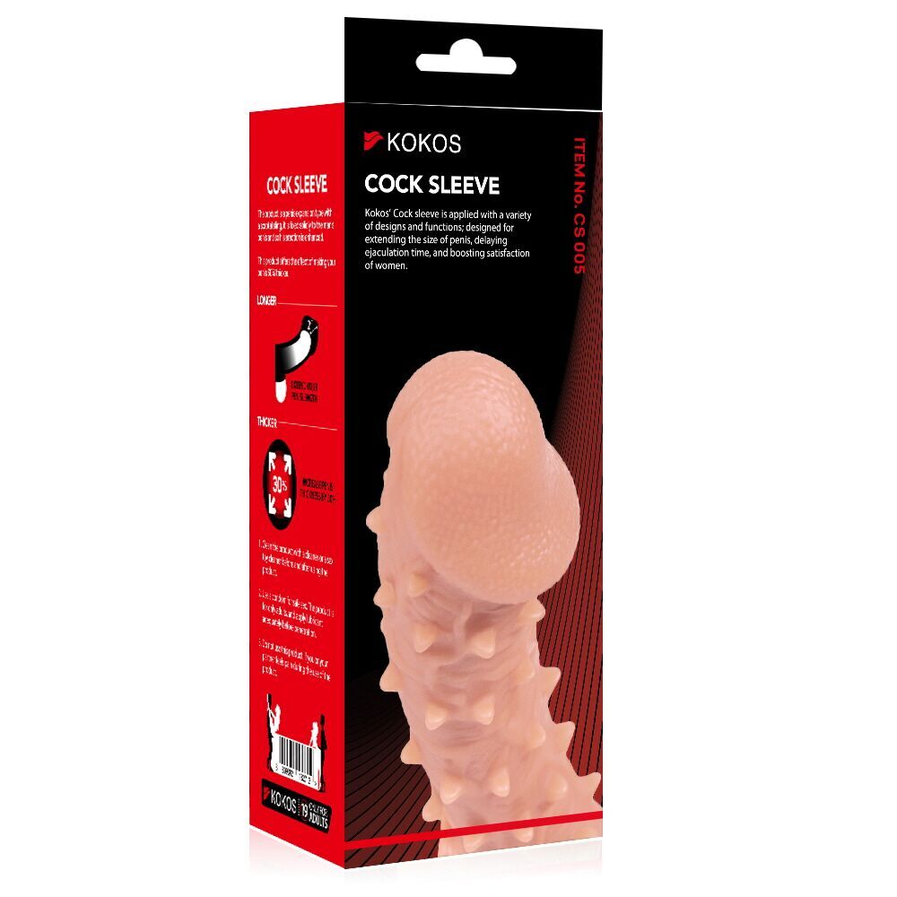 Насадка на член Kokos Cock Sleeve CS 005 S - Зображення 3
