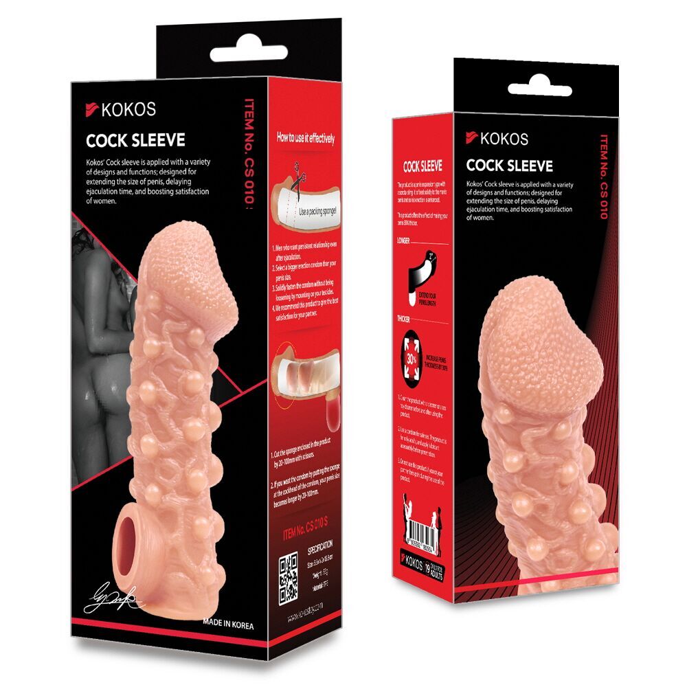 Насадка на член Kokos Cock Sleeve CS 010 S - Зображення 5