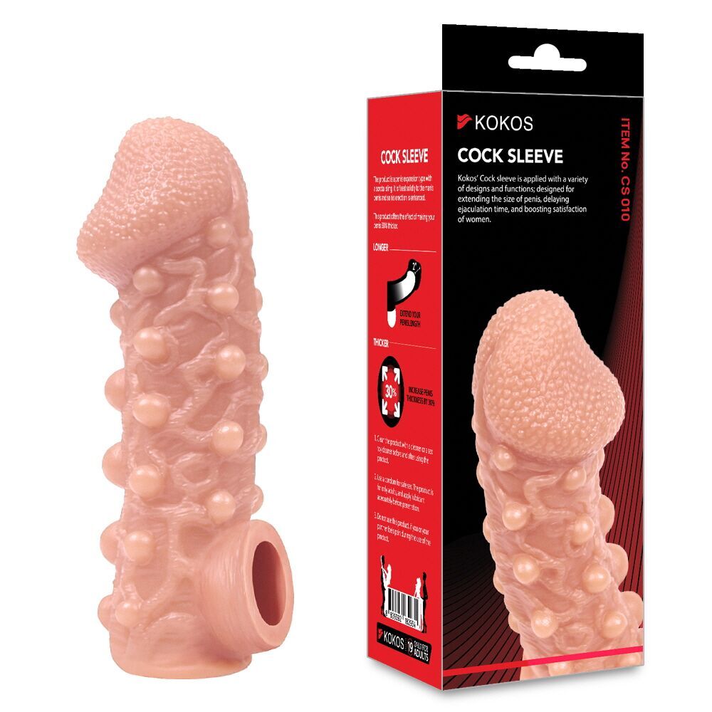 Насадка на член Kokos Cock Sleeve CS 010 S - Зображення 3
