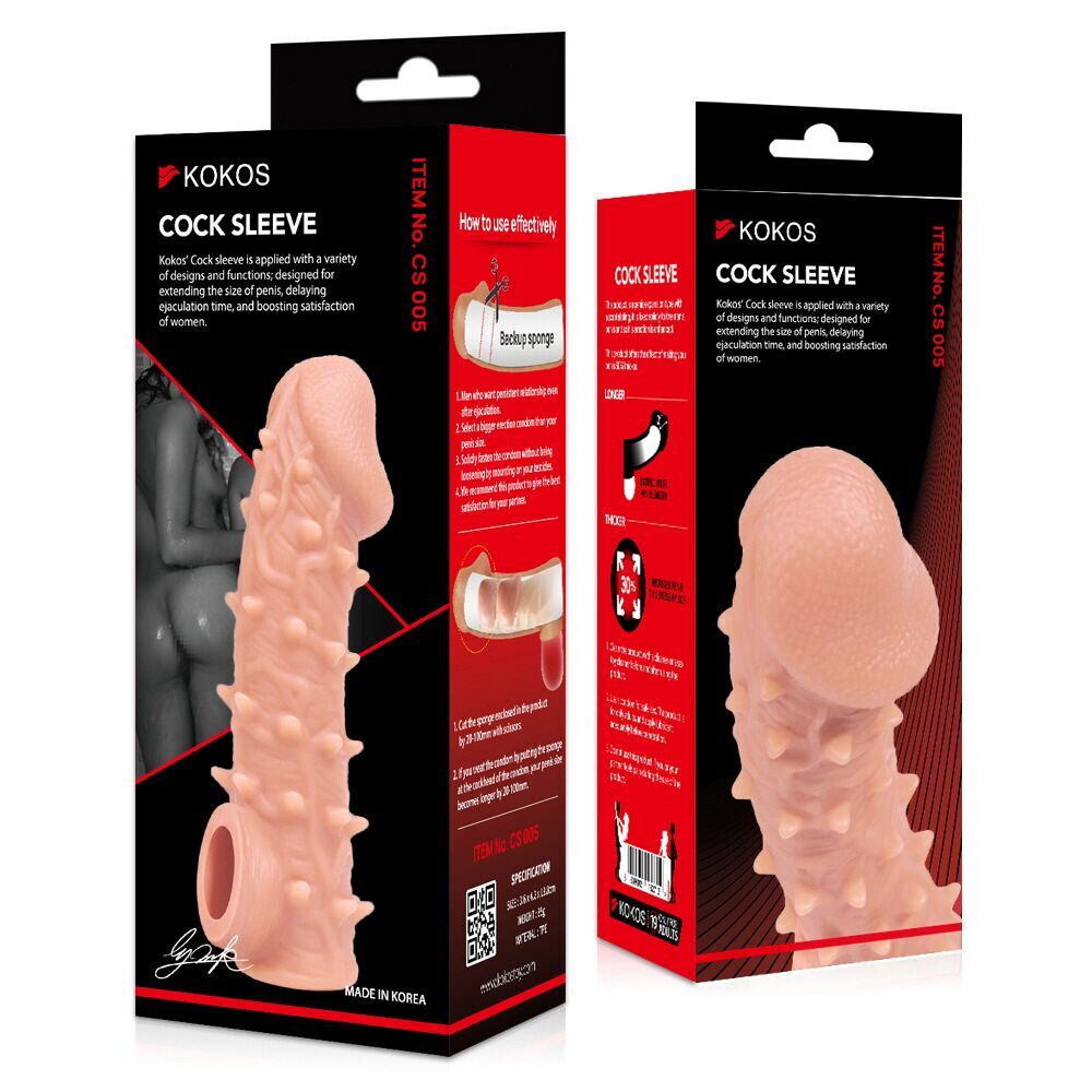Насадка на член Kokos Cock Sleeve CS 005 S - Зображення 4