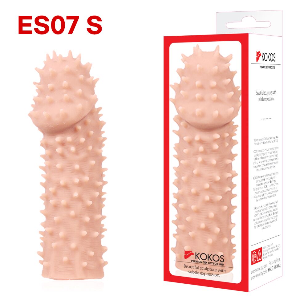 Насадка на член Kokos Extreme Sleeve ES.07 розмір S, потовщувальна, стимуляція точки G - Зображення 3