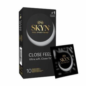 Безлатексні преміум-презервативи SKYN Close Feel 10 шт (м'яте паковання!!!)