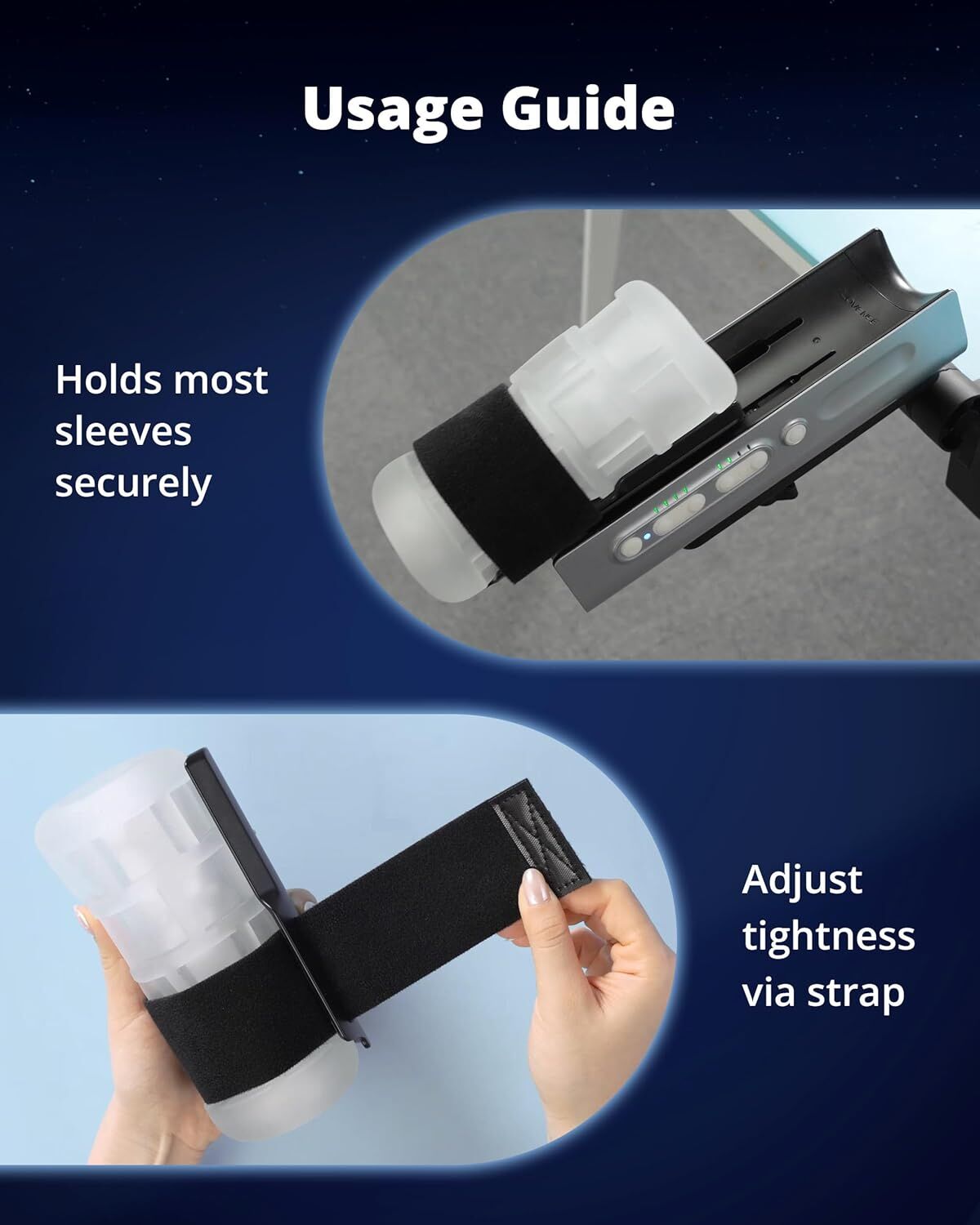 Рукав-мастурбатор Lovense Solace Pro Grip Kit з кріпленням для Solace Pro - Зображення 8