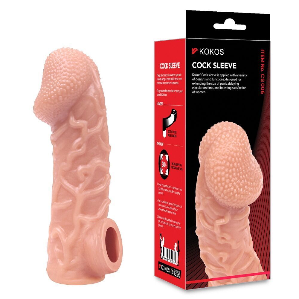 Насадка на член Kokos Cock Sleeve CS 006 S (м'яте паковання!!!) - Зображення 3