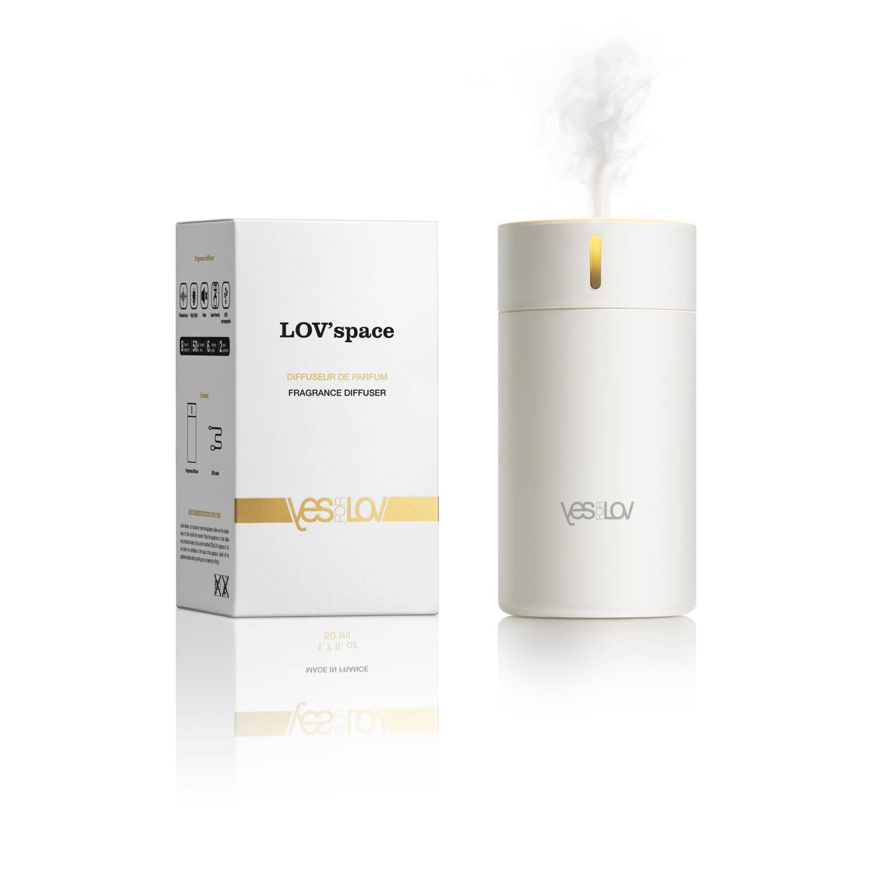 Ароматичний дифузор YESforLOV LOV'space + рефіл Titillating Fragrance Refill - Зображення 3