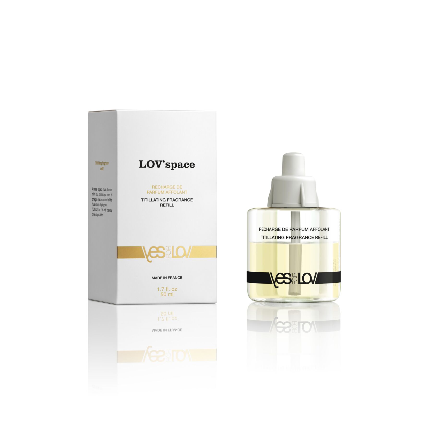 Ароматичний дифузор YESforLOV LOV'space + рефіл Titillating Fragrance Refill - Зображення 4