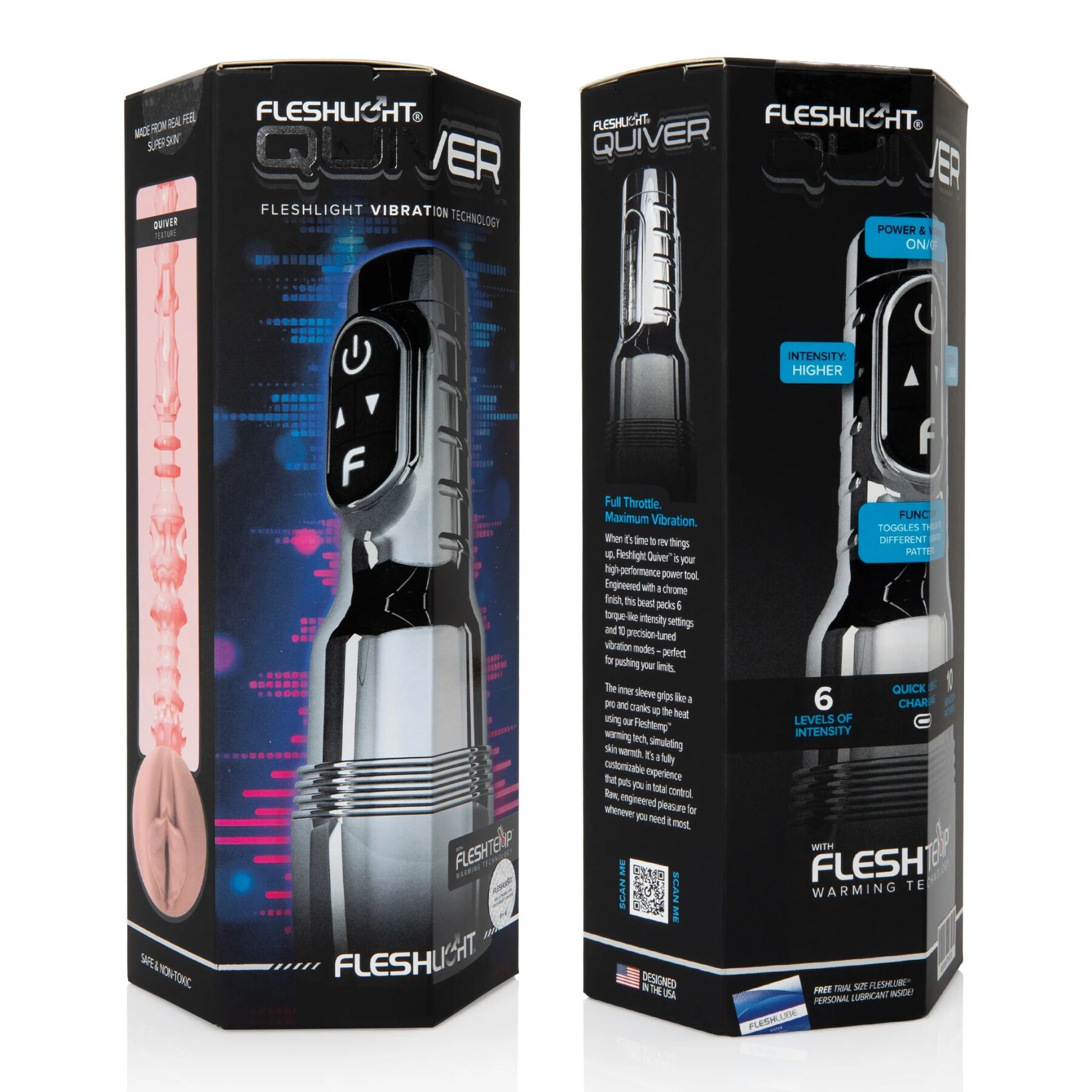Вібромастурбатор Fleshlight Pink Quiver - Зображення 5