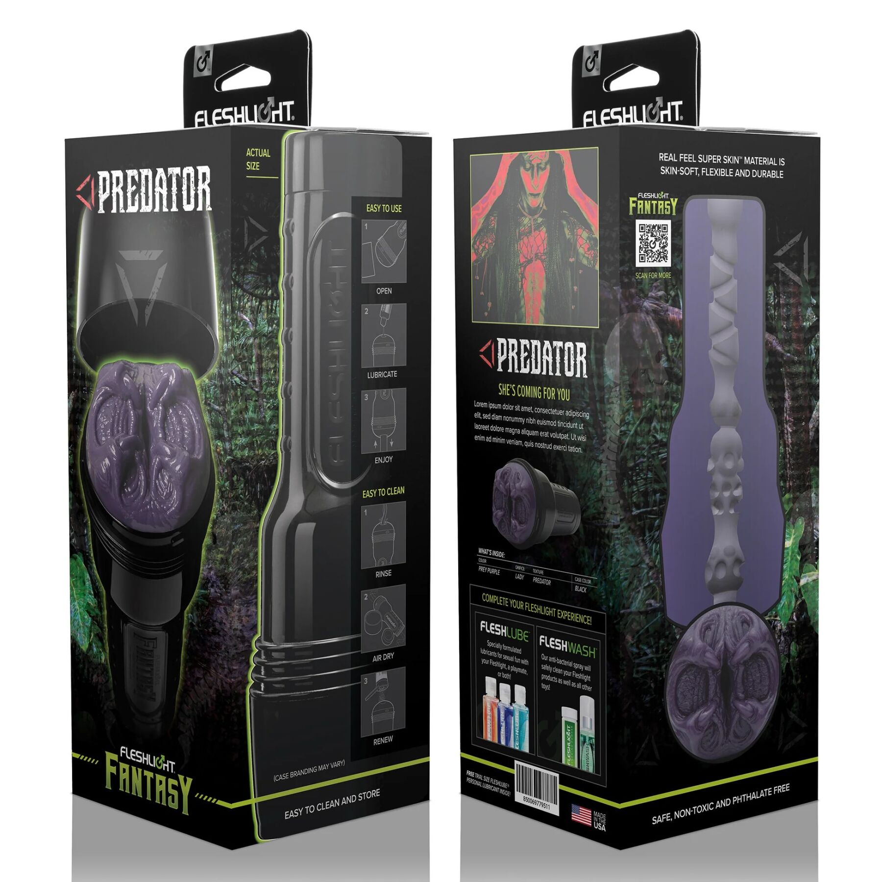 Мастурбатор Fleshlight Fantasy Predator - Зображення 2