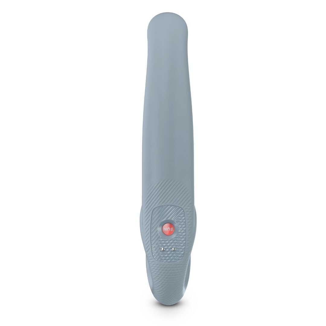 Безремінний страпон з вібрацією Fun Factory SHARE VIBE PRO cool grey (м'яте паковання!!!) - Зображення 4